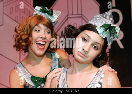 Alabama Marshall County,Guntersville,The Whole Backstage Theatre,théâtre,42nd Street,communauté,acteur,actrice,chanteur,chant,interprète,performance,perfo Banque D'Images