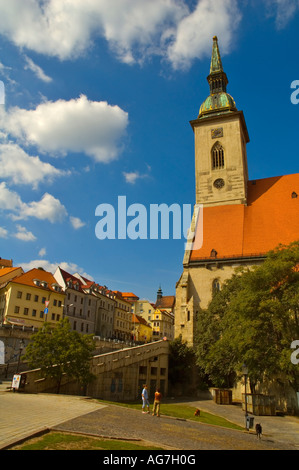 St Martins church vieille ville de Bratislava Slovaquie UE Banque D'Images