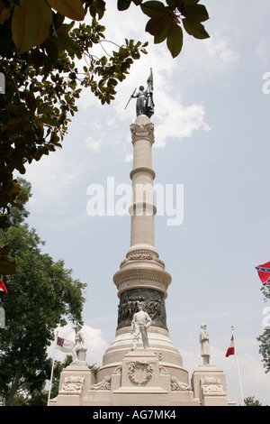 Montgomery Alabama, bâtiment du Capitole de l'État, Confederate Monument, les visiteurs voyage voyage visite touristique site touristique sites culturels culture, vaca Banque D'Images