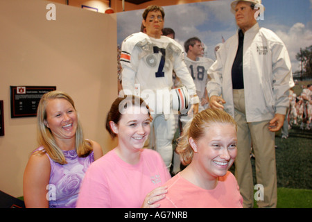 Auburn University Alabama, campus, Lovelace Athletic Museum and Hall of Honor, Pat Sullivan, football, sport, athlète, visiteurs voyage touristique Banque D'Images