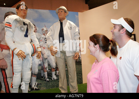 Auburn University Alabama, campus, Lovelace Athletic Museum and Hall of Honor, Pat Sullivan, football, sport, athlète, visiteurs voyage touristique Banque D'Images