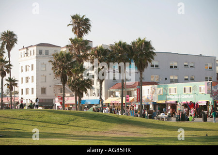 Promenade promenade de Venice Beach Venice Beach Californie U.S.A. Modèle pas publié Banque D'Images