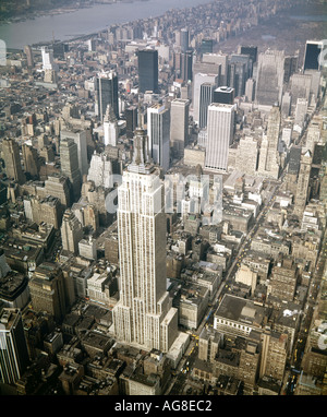 Empire State Building à New York États-Unis Banque D'Images