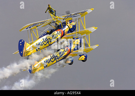 Formation wingwalkers grimper Banque D'Images