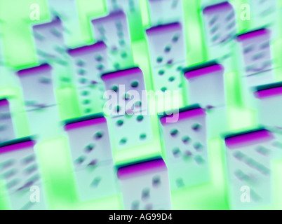 Domino Banque D'Images