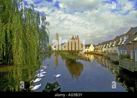 Huis ten Bosch une ville néerlandaise à Kyushu au Japon Banque D'Images