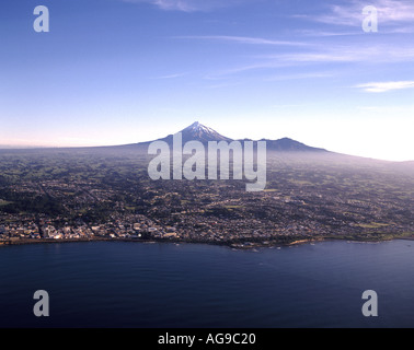Le Mont Taranaki Egmont près de New Plymouth Île du Nord N Z Banque D'Images
