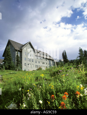 Paradise Lodge Mt Rainier National Park Washington Banque D'Images