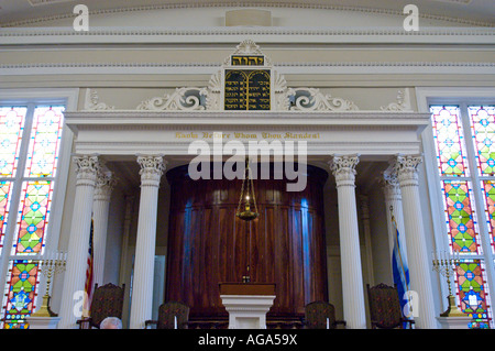 Synagogue Kahal Kadosh Beth Elohim Charleston en Caroline du Sud Banque D'Images