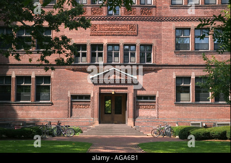 Sever Hall à Harvard Yard Harvard University Cambridge MA Banque D'Images