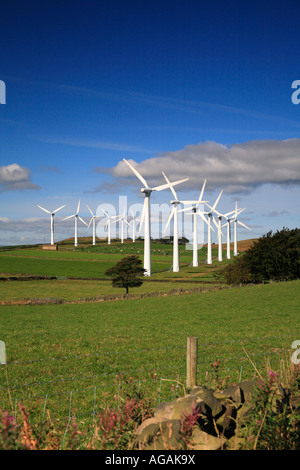 Royd Moor Wind farm, Penistone, Barnsley, South Yorkshire, Angleterre, Royaume-Uni. Banque D'Images