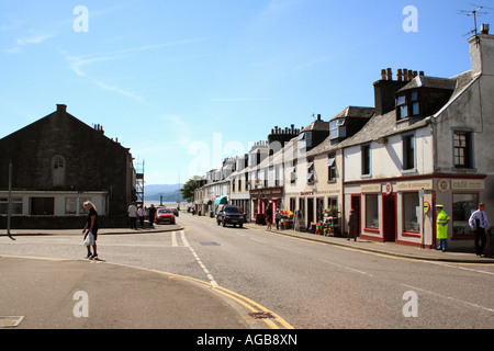 Rue principale de Lochgilphead Argyll Ecosse Banque D'Images