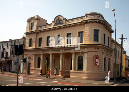 Post 1885 et bureau de télégraphe bâtiment historique sur Oxford Street à Paddington Sydney NSW Australie Nouvelle Galles du Sud Banque D'Images