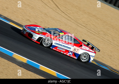 Ferrari F430 Scuderia Ecosse, Le Mans 2006 Banque D'Images