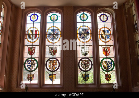 Intérieur de Kentwell Hall Long Melford Suffolk Angleterre UK Banque D'Images