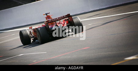 Felipe Massa roulant à la formule un Grand Prix de Belgique à Spa Banque D'Images