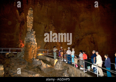 Blanchard Springs Caverns près de Mountain View, Arkansas. Banque D'Images