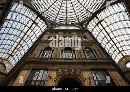 Galleria Umberto I, Naples, Italie. Banque D'Images