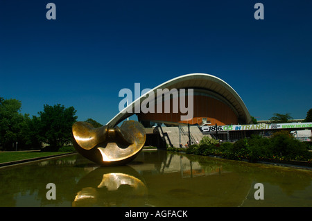 Salle des congrès aussi connu comme : l'Huître Enceinte Berlin Banque D'Images