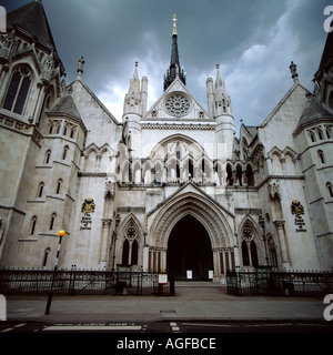 La Royal Courts of Justice Banque D'Images