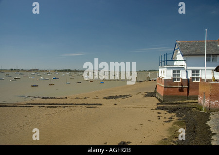 Burnham On Crouch rivière Crouch Angleterre Essex Banque D'Images