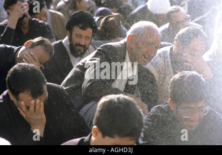 Aschura, eau de rose, l'Iran, Ispahan Banque D'Images