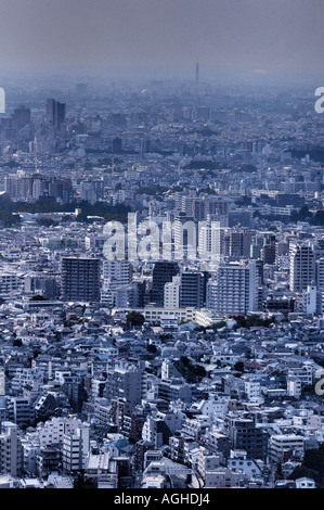 Vue sur Tokyo, Tokyo, Japon Banque D'Images