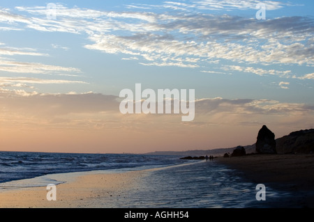 El Loro plage Mazagon Huelva Espagne Banque D'Images