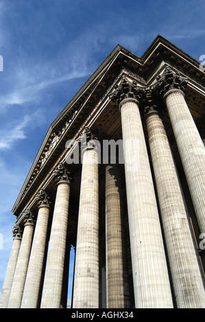 Entrée Panthéon Paris France Banque D'Images