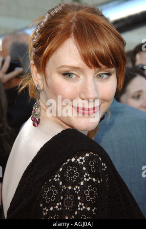 Brycae acteur Dallas Howard arrive à la première de Spider Man 3 à 14 Kaufman Astoria Theatre au Tribeca Film Festival Banque D'Images