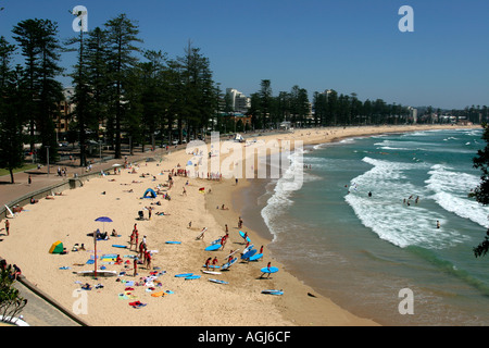 Manly Beach Sydney Australie Banque D'Images