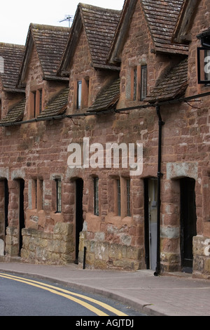 Vieux hospices en Ross on Wye Herefordshire UK Août 2007 Banque D'Images