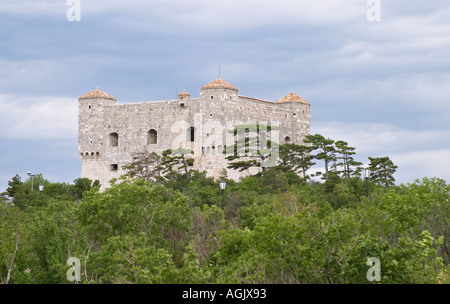 Château de la Dalmatie à Senj Nehaj Banque D'Images