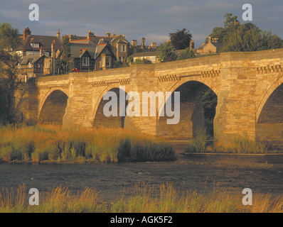 Bridgwater Pont sur la rivière Tyne, Hexham, Northumberland Banque D'Images