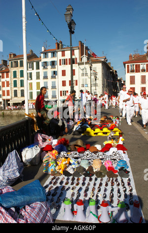 Août 2007 festival Bayonne France Banque D'Images