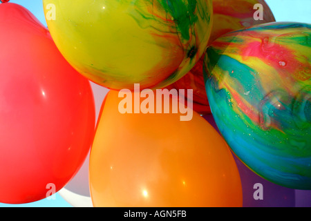 Ballons de fête Banque D'Images