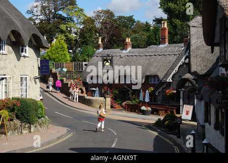 L'Hôtel du crabe, Vieille Ville, Shanklin, Isle of Wight, Angleterre, Royaume-Uni Banque D'Images