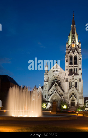 Collège Saint Francis Xavier University à l'église St Louis à St Louis, MO. Banque D'Images