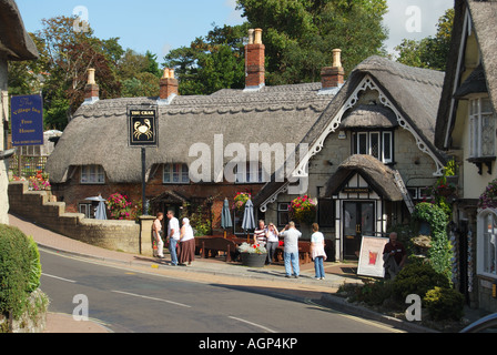 L'Hôtel du crabe, Vieille Ville, Shanklin, Isle of Wight, Angleterre, Royaume-Uni Banque D'Images