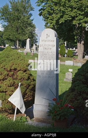 Sojourner Truth Grave Banque D'Images