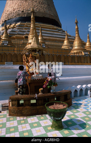 La Pagode Shwemawdaw / Bago / Shwemawdaw-Pagode Banque D'Images