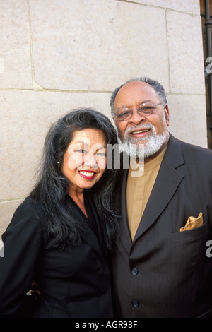 La Californie, San Francisco, Glide Memorial Methodist Church, Rev Cecil Williams et Janice Mirikitani Banque D'Images