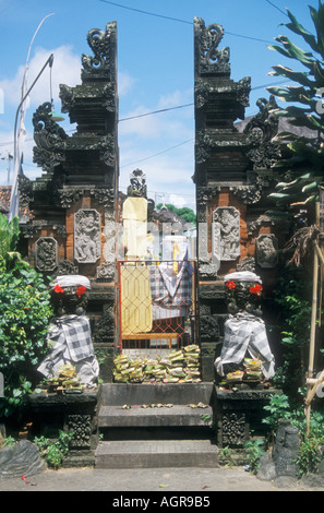 Temple Hindou de Bali Ubud près de l'Indonésie Banque D'Images