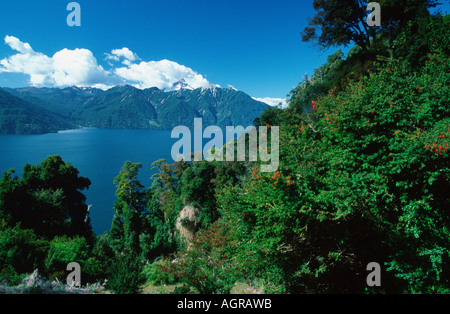 Lac de montagne / Lago Todos los Santos / Bergsee Banque D'Images