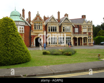 Bletchley Park, domicile de l'énigme des briseurs de code, Buckinghamshire, Angleterre Banque D'Images