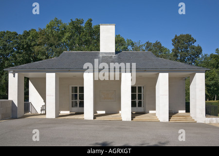 Chapelle à Madingley Cimetière Américain Cambridge en Angleterre Banque D'Images