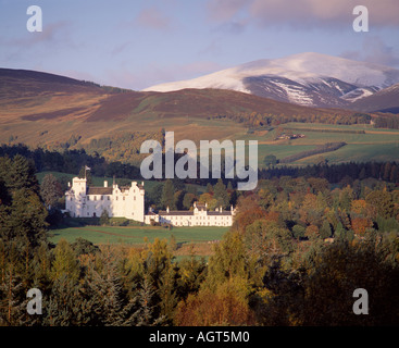 Le château de Blair, Blair Atholl, Perth et Kinross, Scotland, UK Banque D'Images