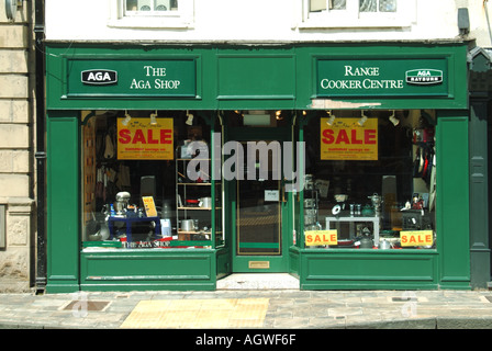 Machynlleth l'Aga Shop Banque D'Images