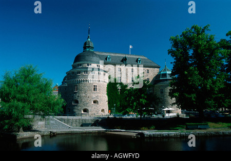 Château / Oerebro Banque D'Images