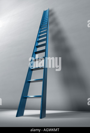 échelle de Leiter Banque D'Images